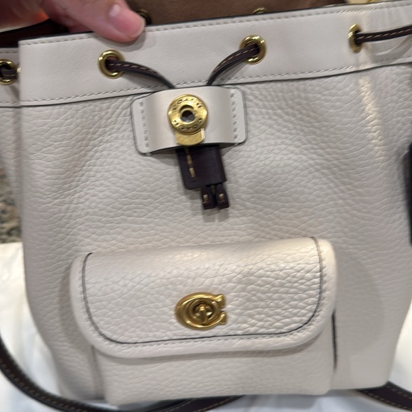 NWT Coach Riya Backpack 21 In Colorblock - Picture 3 of 14